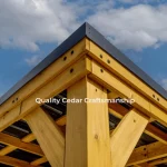 backyarddiscovery kingsport cedar wood carport