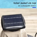 purple leaf solar led cantilever umbrella