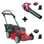 toro 60v mower blower combo