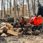 dk2 40 ton log splitter