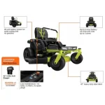 ryobi 42in 100ah zero turn mower