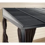 sojag portland 10x12 wall gazebo